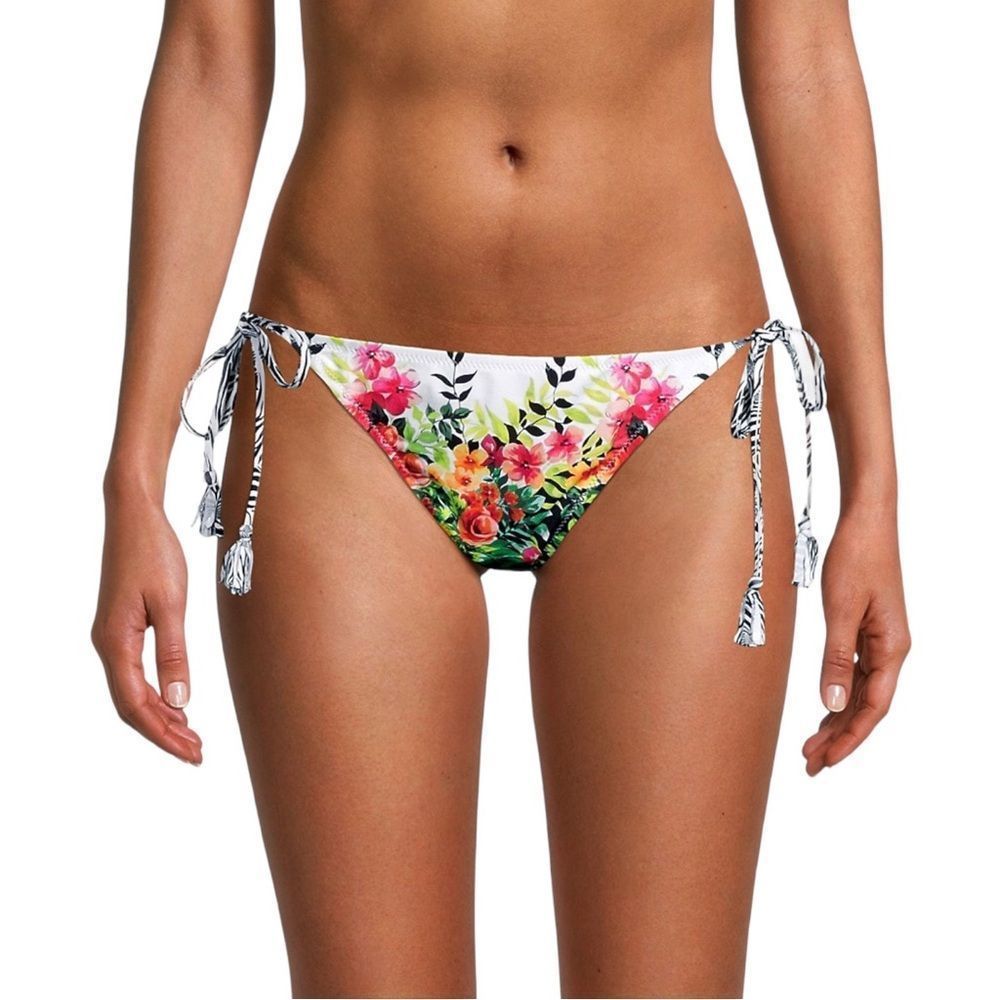 Johnny Was Spring String Bikini Top & Spring String Bikini Bottoms - Picture 8 of 15